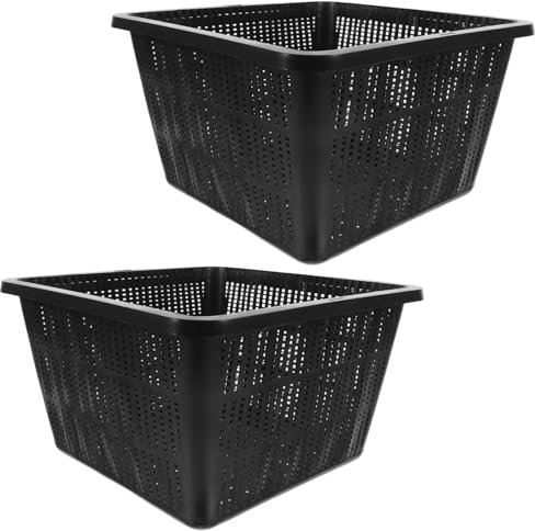 SUPVOX 2pezzi Cestini Idroponici Portatili Per Ortaggi e Piante Acquatiche Design Leggero e Facile Da Spostare Per Giardinaggio Semplice e Cura Senza Terreno