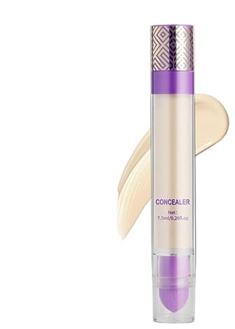 Bsbkoj Ungenauigkeits-Korrekturstift, Concealer-Stift, Concealer-Stick, vollständige Abdeckung, 7,5 ml Langzeit-Stick-Makeuvur, mit Kreislöschung
