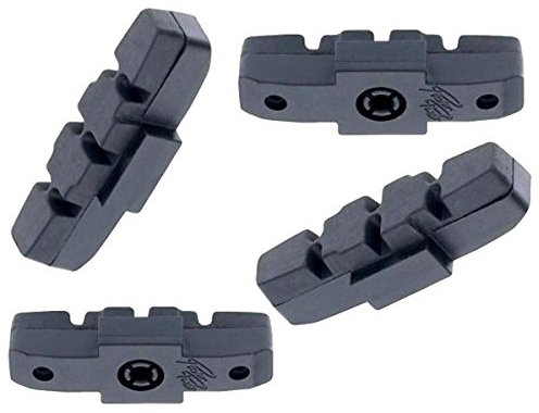 4 x Bremsgummi Bremsschuh Bremsbelag schwarz für Magura hydraulische Felgenbremse HS-11 HS-33