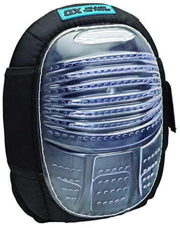 OX Tools Heavy Duty Soft Gel Filled Knee Pad, Clear/Black – Knee Pad for Work