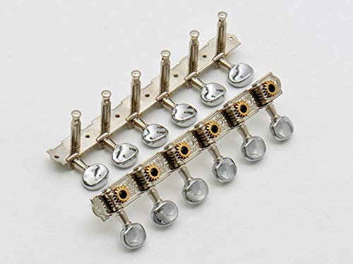 Göldo M1277 12 String Western Guitar Tuners 6+6 Nickel