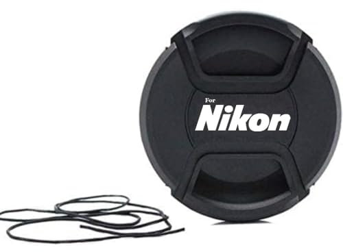 MOSTOS ; Brings Superior || 52mm Lens Cap for Nikon AF-S(Not AF-P) DX 18-55mm f3.5-5.6G ED/VR/VR II,Compatible for Nikon AF(Not AF-S) Nikkor 50mm f/1.8D,AF(Not AF-S) 50mm f/1.4D