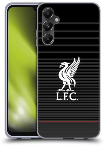 Head Case Designs Offizielle Liverpool Football Club Kit Weiss Und Schwarz Liver Bird Gel Handyhülle Hülle [Militärischer Schutzgrad] Kompatibel mit Samsung Galaxy A05s