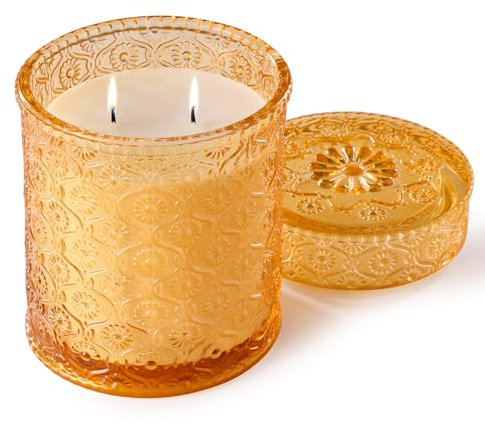 Airkeep Creamy Cookie Duftkerze im Glas, 450g groß Kerze mit Brenndauer bis zu 50 Stunden, Natürliche Kerze für Heim Deco, Kerzen Geschenke für Frauen & Männer