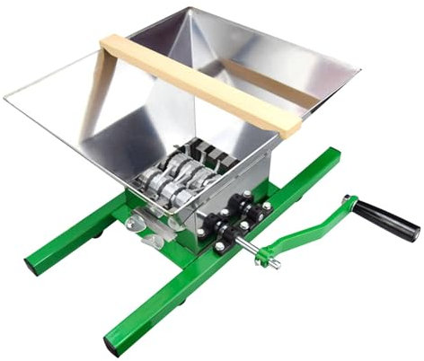 Obstmühle aus Edelstahl, Obstmühle, Presse aus Edelstahl, Obstmühle für Weinherstellung, Mehrzweck-Fruchtpulper-Maschine für Getränke-Einzelhandel, Familientreffen, hausgemachter Obstwein,