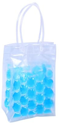 HOLIDYOYO Bolsa De Hielo Para Botellas De Vino Enfriador Portátil Ecológico Para Eventos y Regalos