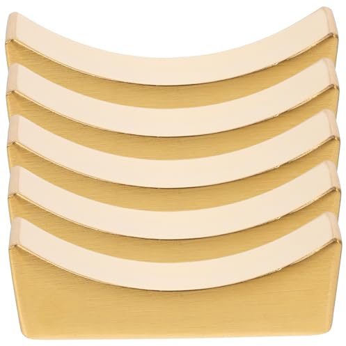 VALICLUD Soporte para Palillos Japoneses Acero Inoxidable Dorado 5piezas, Reposacubiertos Mesa Ligero y Resistente para Cocina Elegante