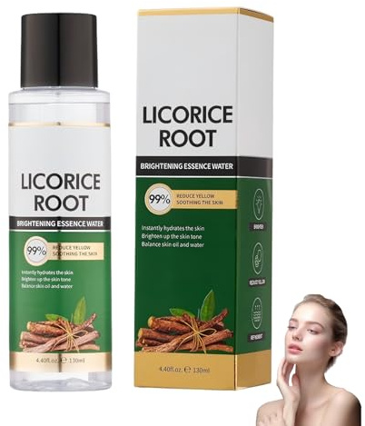 Licorice Root Anti-Freckle hudvård, ljusande, fuktgivande, mot pigmentfläckar, vårdar huden försiktigt (ansiktsvatten 130 ml)