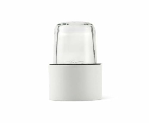 Kenwood AT320A Accessorio Tritatutto per Impastatrice Planetaria, 4 vasetti di vetro con coperchio,dotato di lame in acciaio inox removibili,Adatto a tutti i modelli di impastatr.con attacco superiore