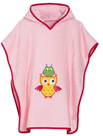 Playshoes Unisex Kinder Frottee-poncho Bademantel Handtuch (1er Pack)