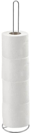 Blue Canyon Toilet Roll Holder Chrome Free Standing Toilet Paper Holder Spike, Toilet Paper Storage, Toilet Paper Roll Holder, Toilet Roll Storage, Toilet Paper Organizer