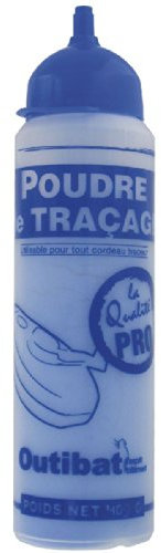 Poudre de traçage Bleu pour cordeau - 400 Gr - OUTIBAT 710200