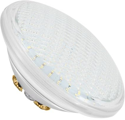 LEDKIA LIGHTING - Ampoule LED Submersible Piscine PAR56 | 18W 1450lm | IP68 Étanche | 12V AC/DC | Éclairage Piscine Décoratif, 6500K Blanc Froid, 1 Unité, Verre