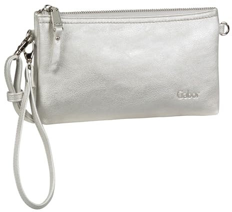 Gabor bags Emmy Damen Abendtasche Clutch Klein Silber