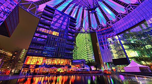 Fotoatelier Dirk Haas Premium Acrylglasbild XXL - Architektur - Bilder - Berlin Skyline - Skyline - Acrylglas : 140 cm x 80 cm