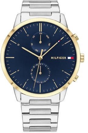 Tommy Hilfiger Herren Multi Zifferblatt Quarz Armbanduhr Hunter
