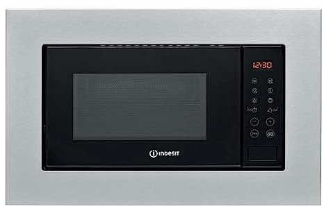 Microonde da incasso Indesit: colore acciaio inox - MWI 120 SX