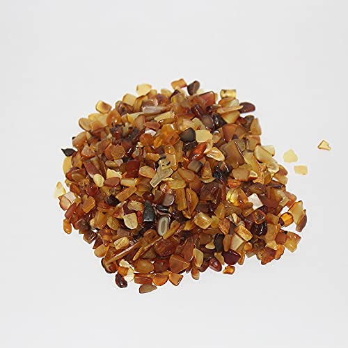 HXSCOO 50g/Bag Beeswax Stone Quartz Small Gravel DIY Landscape Stone House Decoration Flowerpot Aquarium Ornamental Fish Tank