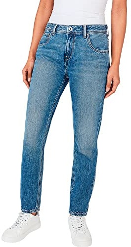 Pepe Jeans Violet, Jeans Mujer, Azul (Denim-GW5), 28W / 32L