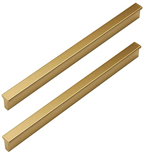 2 Stück Möbelgriffe Schubladengriffe Griff für Küchenschrank Küchengriff Türgriffe Modern Möbelknöpfe Schrankgriffe für Schreibtisch Kommode Wohnzimmer,Mit Schraube (length:1500mm)