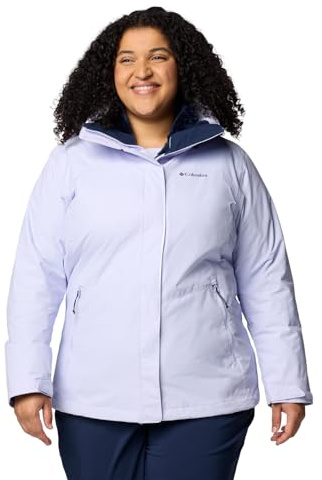 Columbia Bugaboo 3-Giacca in Pile Interchange Cappotto Invernale 3 in 1, Cumuli di Neve, M Donna