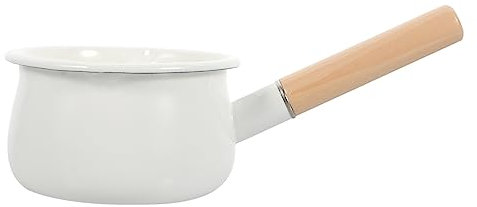 PRETYZOOM Milchkocher Topf Aus Antihaftbeschichtung Für Suppe Und Babynahrung Leicht Zu Reinzen Verstauen Kochtopf Für Küche Mit Flachem Boden Für Schnelle Wärmeleitung