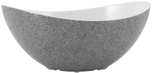Gimex - Solid Line - Ensaladera - Granito - Gris - 1 Pieza