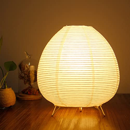 LIZEALUCKY Small Paper Lamps, Rice Paper Lantern Lamp Soft Warm Rice Lamp Light Home Decoration Modern Standing Bedside Table Lamp for Cafe Bedroom, LIZEALUCKYxacbdnh012