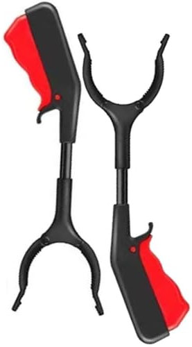 2 pezzi Pinza Telescopica Dimensione Ridotta Pinza Prensile per Disabili,Pinza Raccogli Rifiuti per Bambini,Pinza Raccogli Oggetti per Anziani,Raccoglitore di Immondizia da Esterno ( Size : 12 inch )