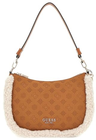 GUESS Davika Hobo Bag Cognac