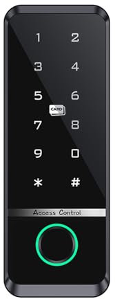 Serratura Smart, Serratura Elettrica Intelligente, Tuya Finrprint RFID Di Controllo Accessi Smart Door Lock Apri Cancello Elettronico Tastierino Numerico Domestico Elettrico Magnetico Biometrico , per