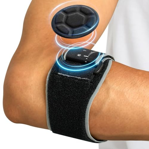 Pnrskter Bandage coudière, support de coude de tennis, support de coude pour hommes et femmes, tennis réglable et soulagement de la douleur du coude du golfeur