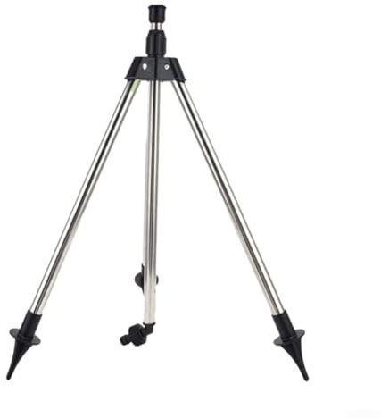 Pumixiy Arroseur à trépied rotatif pour grande surface, système d'arrosage automatique rotatif à 360 degrés, arroseur télescopique à impact (B)