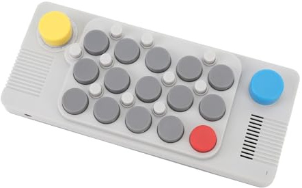 Generic Giocattolo Compatto con Tastiera Musicale per Bambini, Jack per Cuffie da 3,5 Mm, Tastiera Elettronica Portatile, Organo, Pianoforte con Batteria a Lunga Durata e Design Ricaricabile