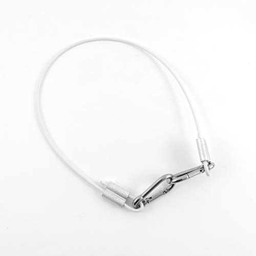 MiDMarine Safety Cable for Boat Outboard Engines, 720mm Long Stainless Steel