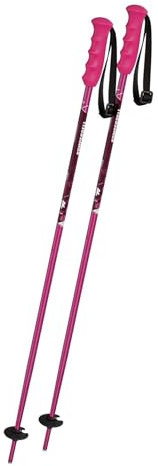 KOMPERDELL Really Kinder Skistöcke Pink Gr. 70 cm Sicher, leicht & auffällig für kleine Skifahrer