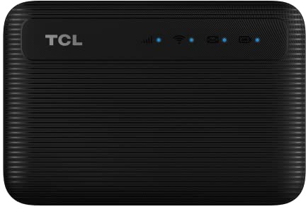 TCL Link Zone - MW63V, Mobiles Modem 4G, LTE (CAT.6), WiFi, Hotspot für bis zu 32 Benutzer, leicht und tragbar mit dedizierter Management-App, Schwarz [Italien]