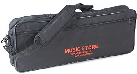 MUSIC STORE Keyboardtasche KCM 2, 60x21x6 cm, Schwarz, Synthetik, Reißverschluss, Soft-Grip-Tragegriff