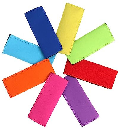 10st Eishüllen Eis Am Stiel Halter Taschen Eisregal Eis Am Stiel Eis Am Stiel Isolierabdeckung Eis Am Stiel Ärmel Eis Ärmel Tauchmaterial Eis Am Stiel Eisbeutel Schutzhülle Neopren