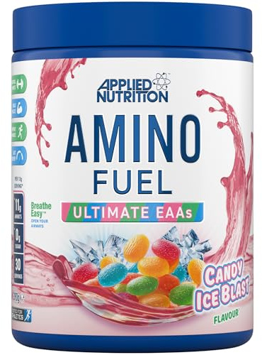 Applied Nutrition Amino Fuel, Polvo de Aminoácidos Esenciales EAA, 390g