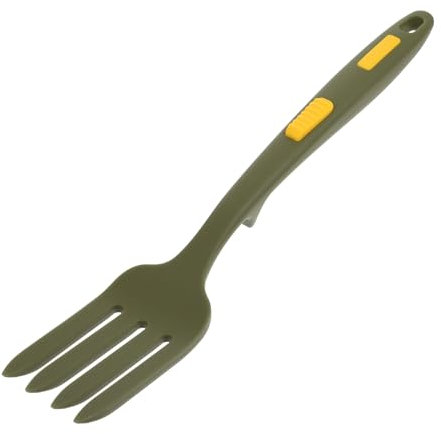 VINTORKY Forchetta Multifunzione in Silicone Portatile Forchetta Da e Utensile Da Cucina Design Ergonomico e Bordi Lisci Per e Uso Quotidiano