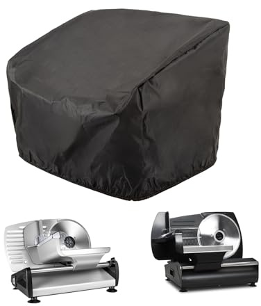 Housse de trancheuse à viande étanche pour trancheuse à viande de 19,1 cm, housses d'appareils de cuisine, compatible avec OSTBA/Anescra/Borlebbi/Chefman et la plupart des trancheuses à viande de 19,1