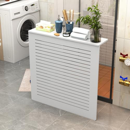 Cubierta Del Radiador, Tres Lados Decorativas Para Calentador Water Splitter, Cubierta de radiador Moderna y de Moda for Cocina y Dormitorio, Para Hoteles/ Oficina/ Villas(100*80*20cm/39.4*31.5*7.9in)