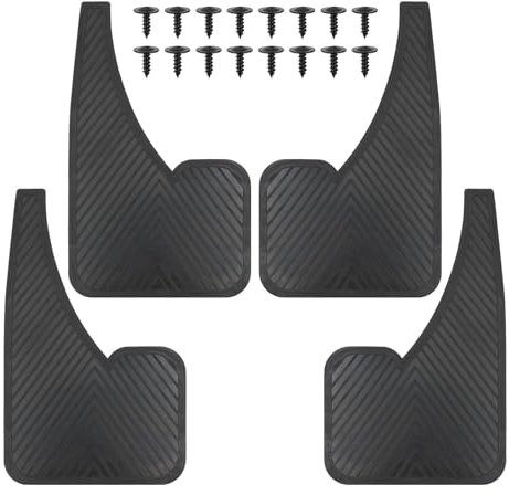 ILQNZCNM 4x Paraspruzzi in gomma da 5 mm Paraspruzzi Paraspruzzi Parafanghi anteriori posteriori compatibili for VW -Transporter T4 T5 T6 Multivan Caravelle Camper Camper