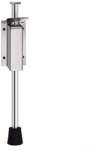 Robuster Edelstahl-Fußpedal-Türstopper für Garagen- und Haustüren (200 mm)