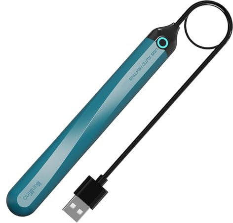 Male Masturbator Sex Toy Warmer, USB Heating Rob for Pocket Pussy, 115°F Fast Heating Warmer Stick with Auto Temperature Control and Indicator Light, Vagina Warmer Toy (Blue)
