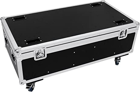 ROADINGER Flightcase 8x ML-56/ML-64 | Flightcase für 8 x ML-56/ML-64, mit Rollen