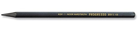 Koh-I-Noor Holzloser Graphit-Bleistift 6B