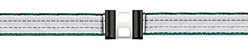 Kerbl 15 Stück Litzclip® Bandverbinder verzinkt für Weidezaunband 40 mm 442002/056