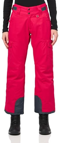 ARCTIX Isolierte Cargohose für Damen, Schneesport-Hose, Rose, S x 31L